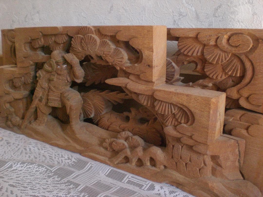 だんじり　彫り物　本物