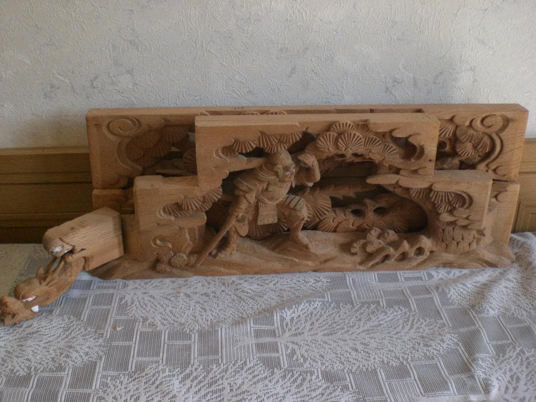 だんじり　彫り物　本物