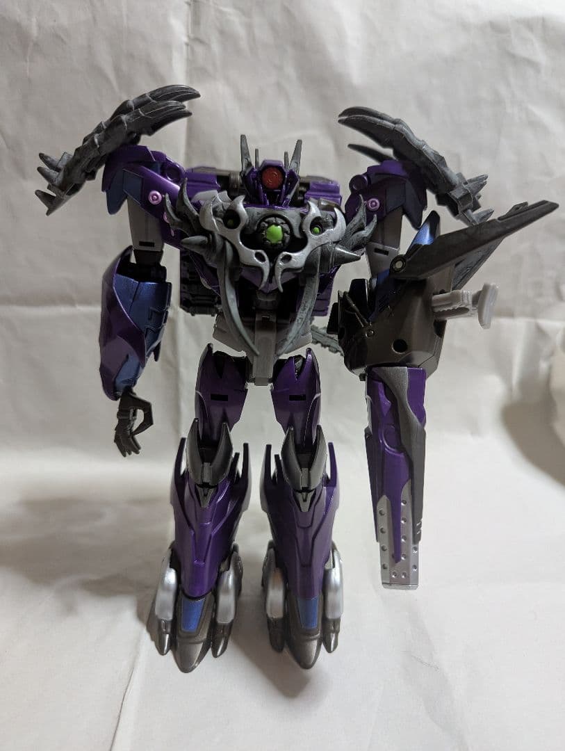 【中古 美品 付属品完備】ハンターショックウェーブ　トランスフォーマーGO!