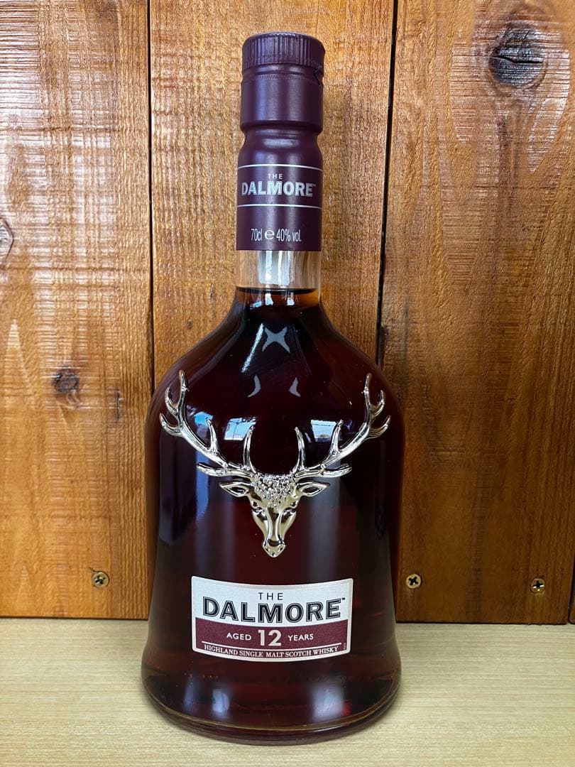 THE DALMORE 700mℓ 12年　非売品コースター2個付き　新品