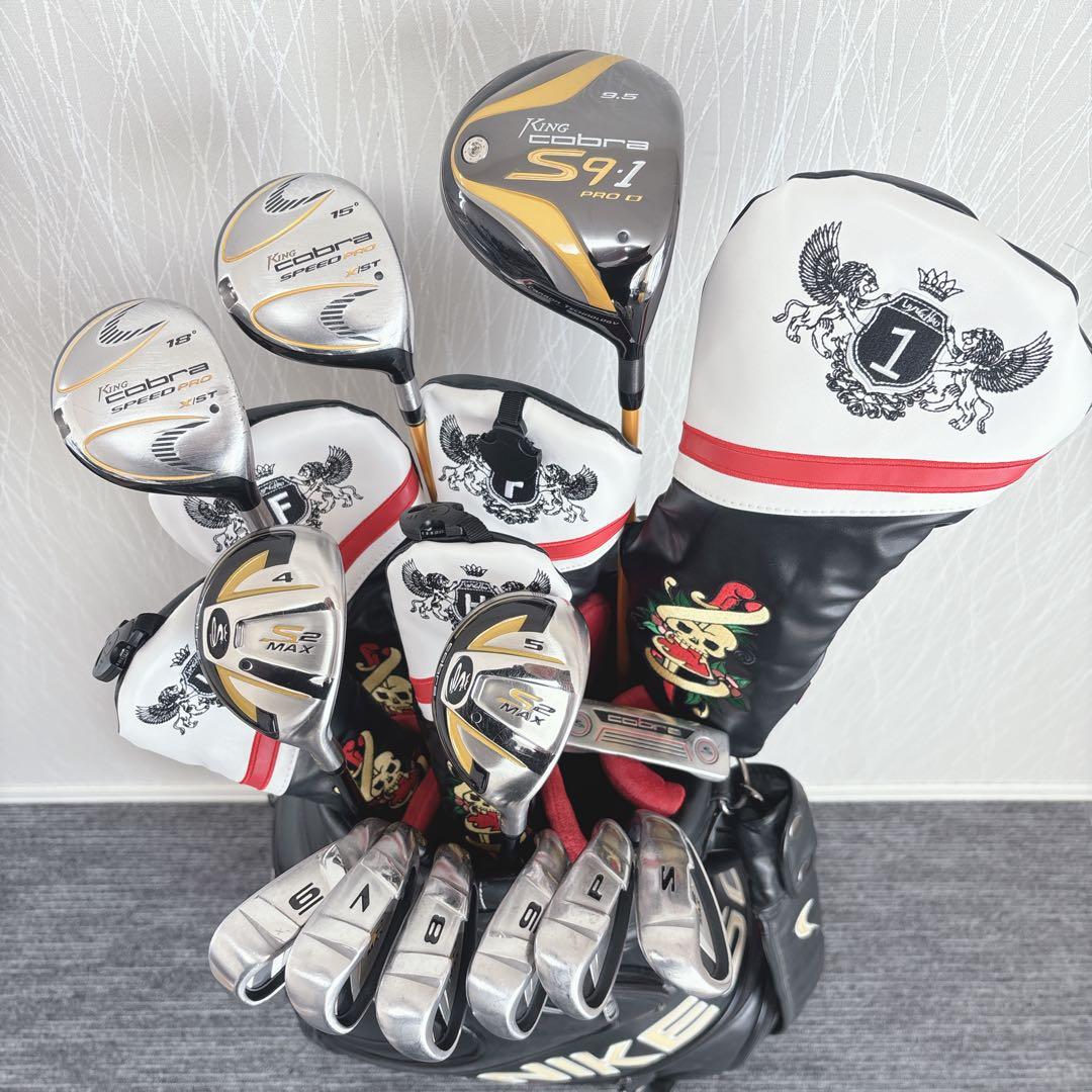 超豪華❗️cobra/コブラ 初心者 名器 メンズ ゴルフクラブセット