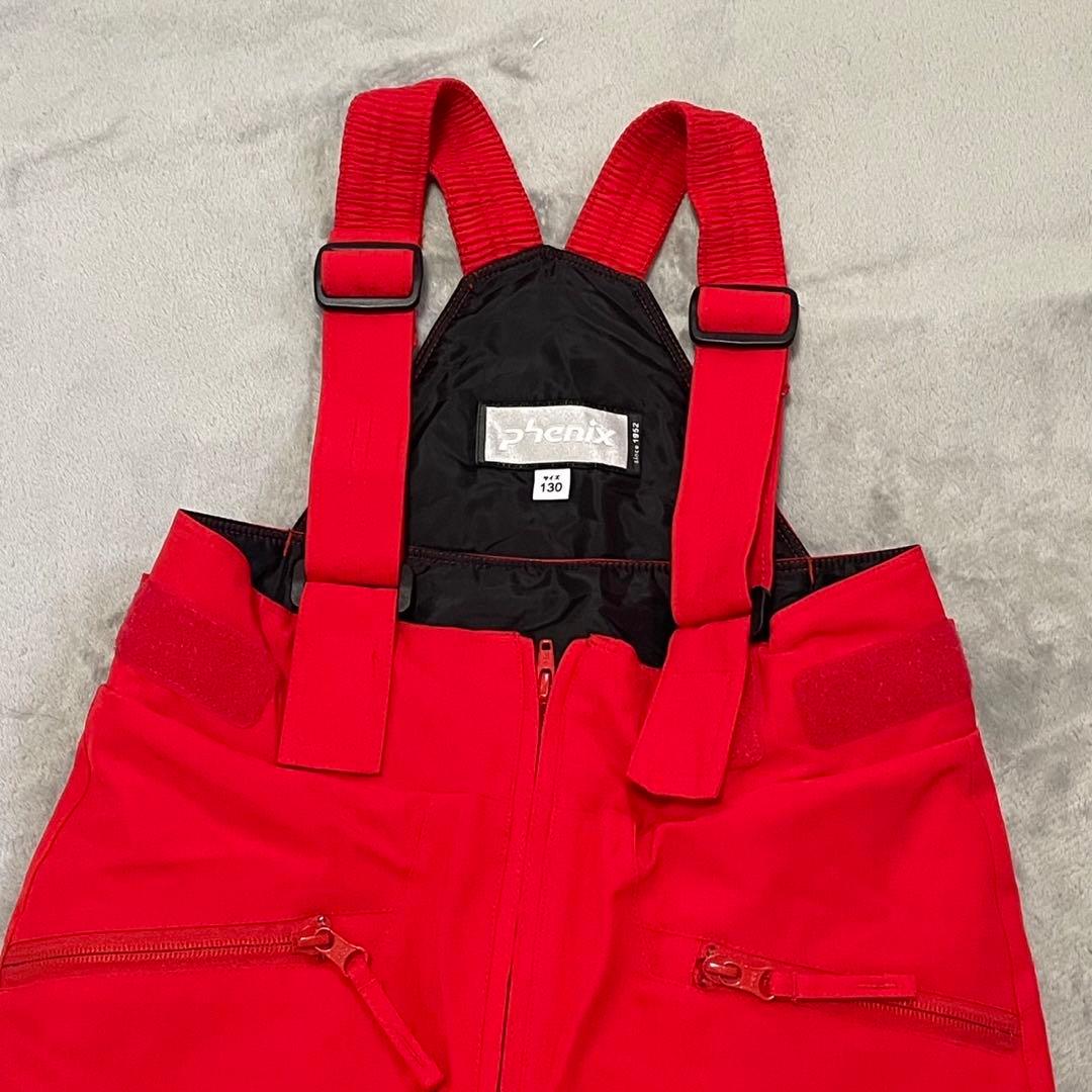 【Phenix】スキーウェア 子ども用 （130cm）青/赤