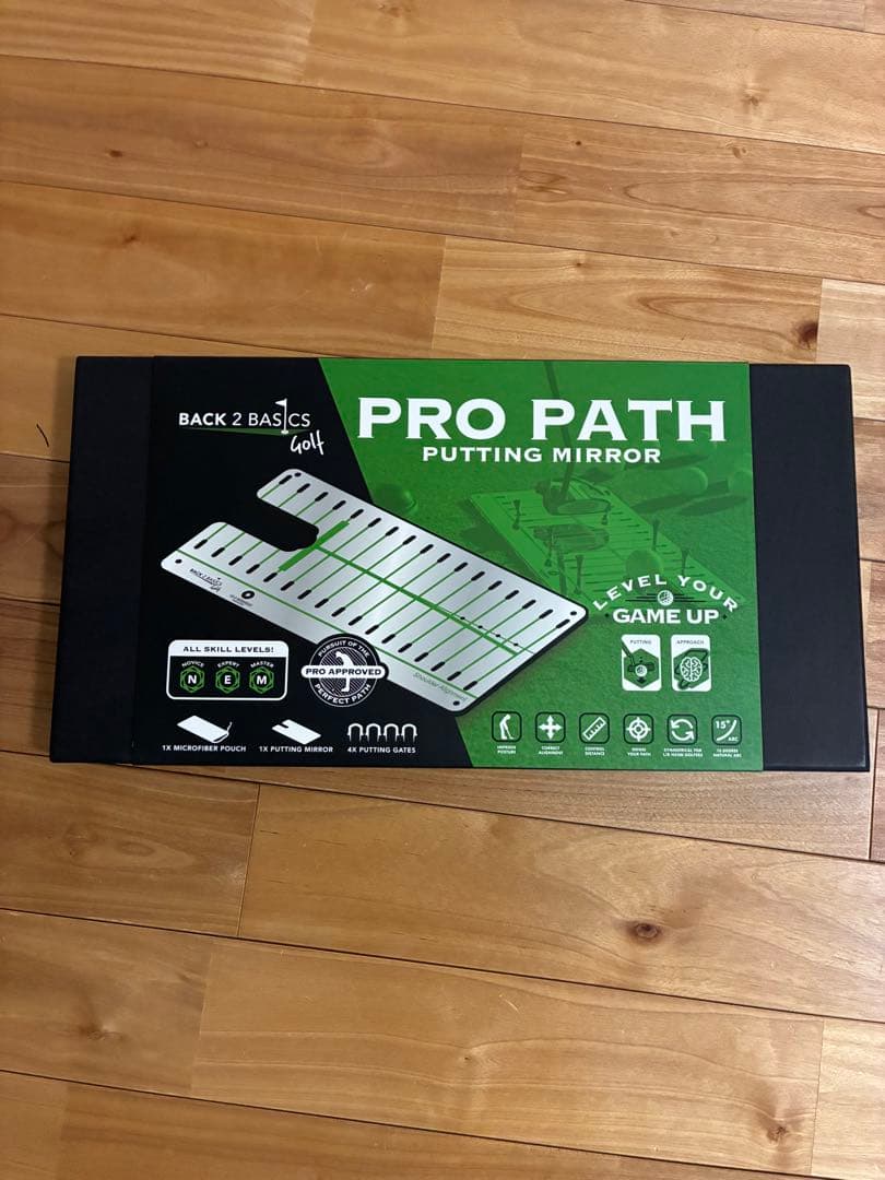 ほぼ未使用　BACK2BASICSGOLF パター練習器具