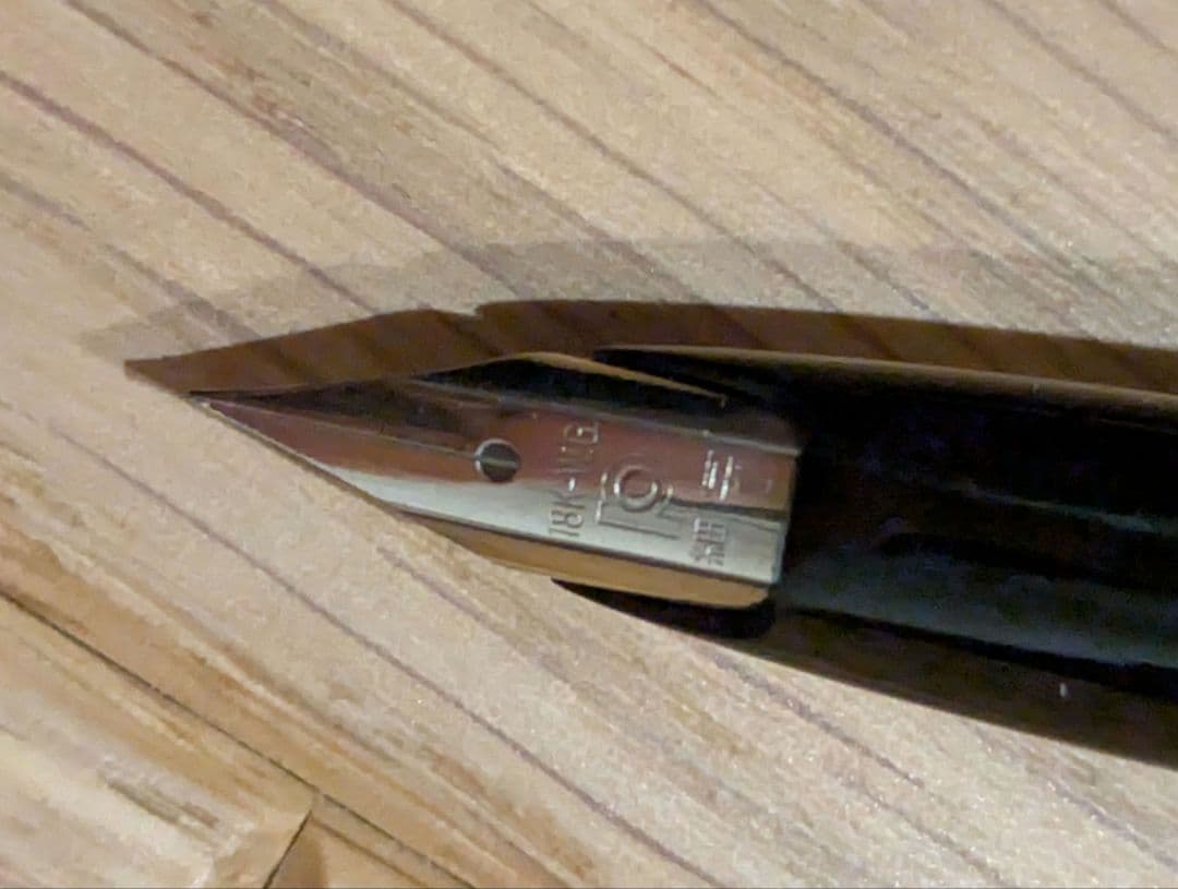 '70s プラチナ ポケット ステンレス 万年筆（細字）18K WG