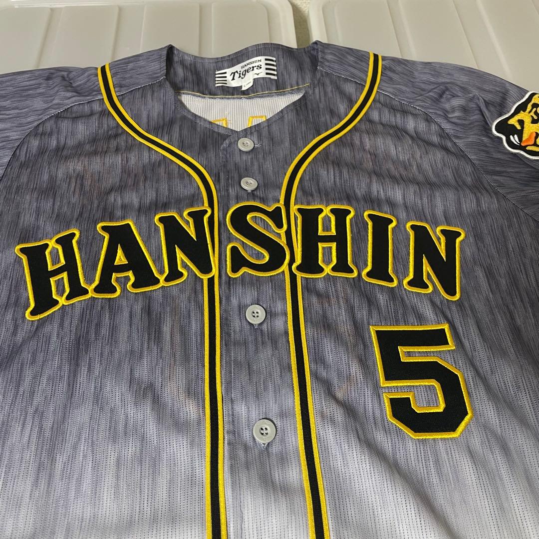 阪神タイガース　ミズノ　グラデーション　レプリカユニフォーム　5 近本光司　L
