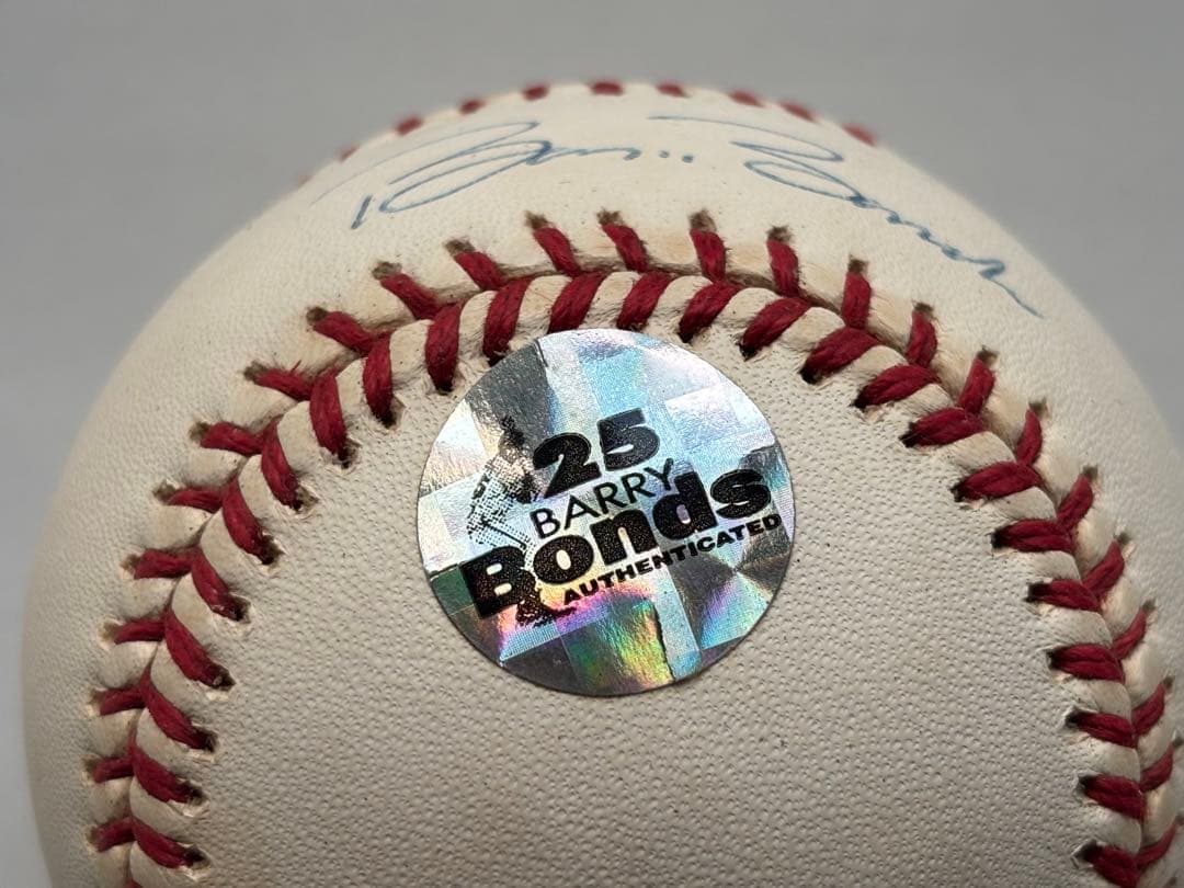 超貴重!! BONDS ボンズ 直筆サインボール(ボンズ公認ホロ&証明書付)