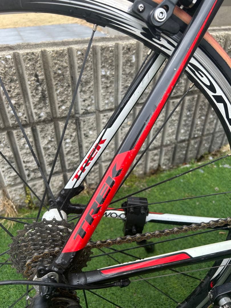 2.1 Trek Red/Black ロードバイク 中古