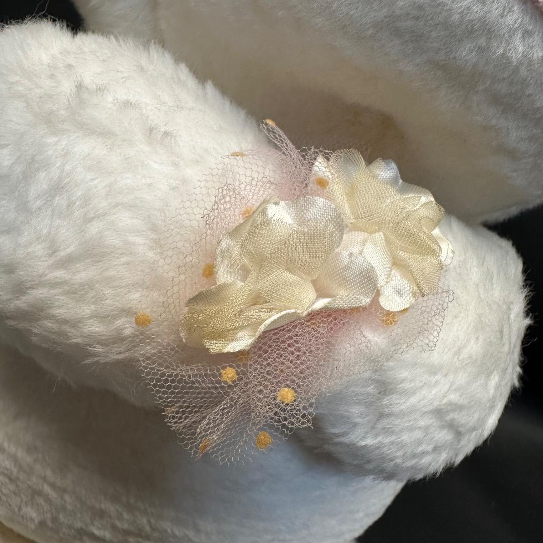 ♡Kc左1001 Heart&Heart ブライダルベール うさぎ ぬいぐるみ