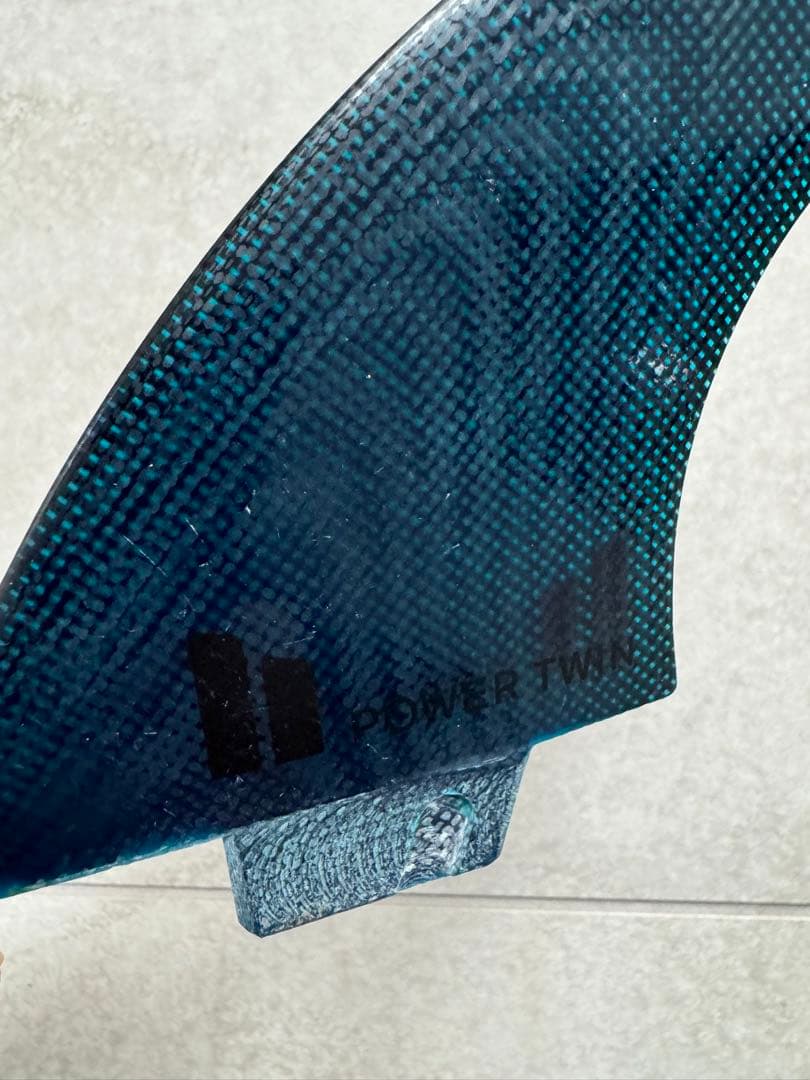 Power FIN センター2つ FCS2 サイドフィン side QUAD