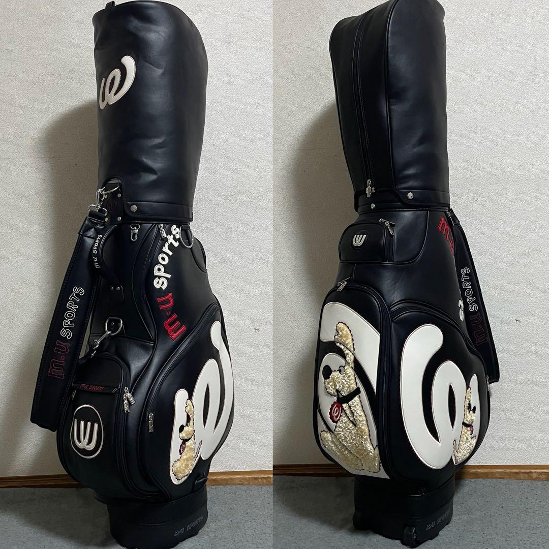 超美品 入手困難 ゴルフバッグ ウエサコ MUスポーツ 完売廃盤 希少 一番人気