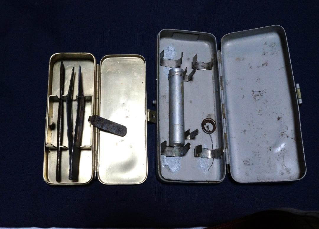 旧日本陸軍衛生兵復員時の貴重な資料品