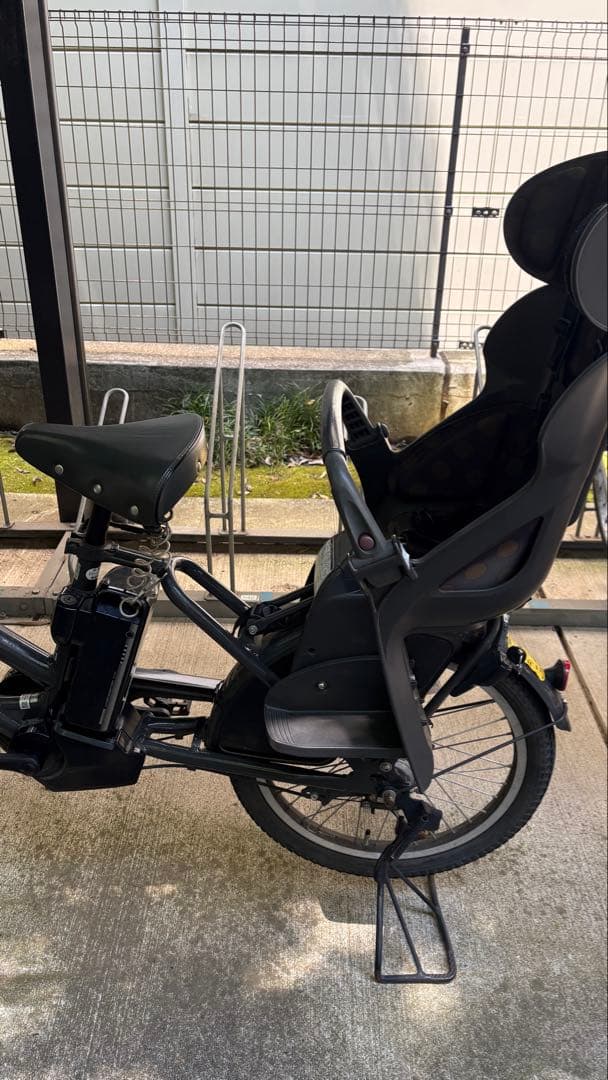 我孫子市　引き取り限定　ビッケ　bikke ３人乗り　電動自転車　不具合有り