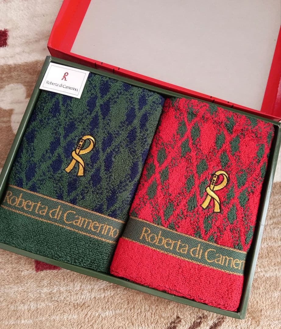 Roberta di Camerino バス　フェイス　ハンドタオル　ロベルタ