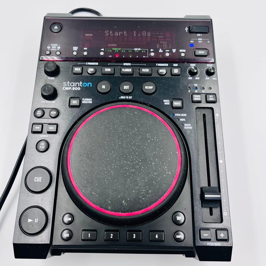 スタントン cmp.800 DJプレイ STANTON MIDIコントローラー