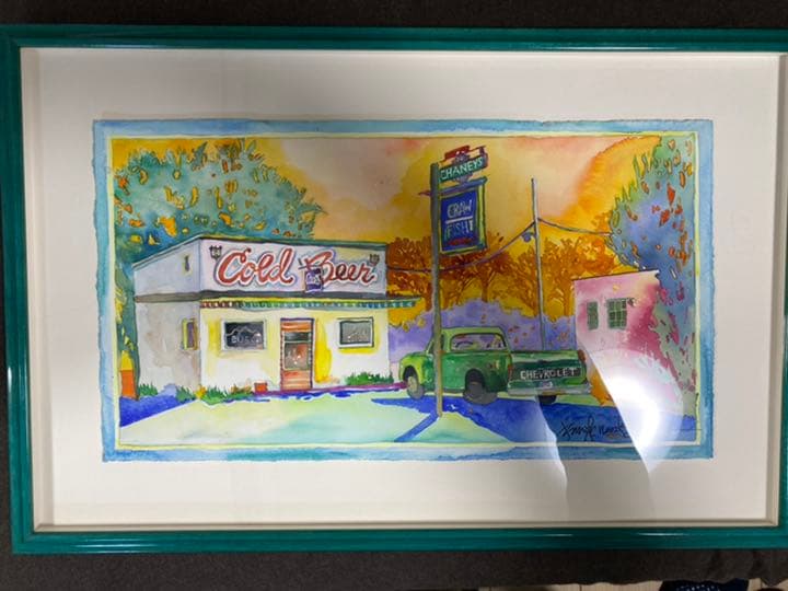 ジェニファーマークス　水彩画