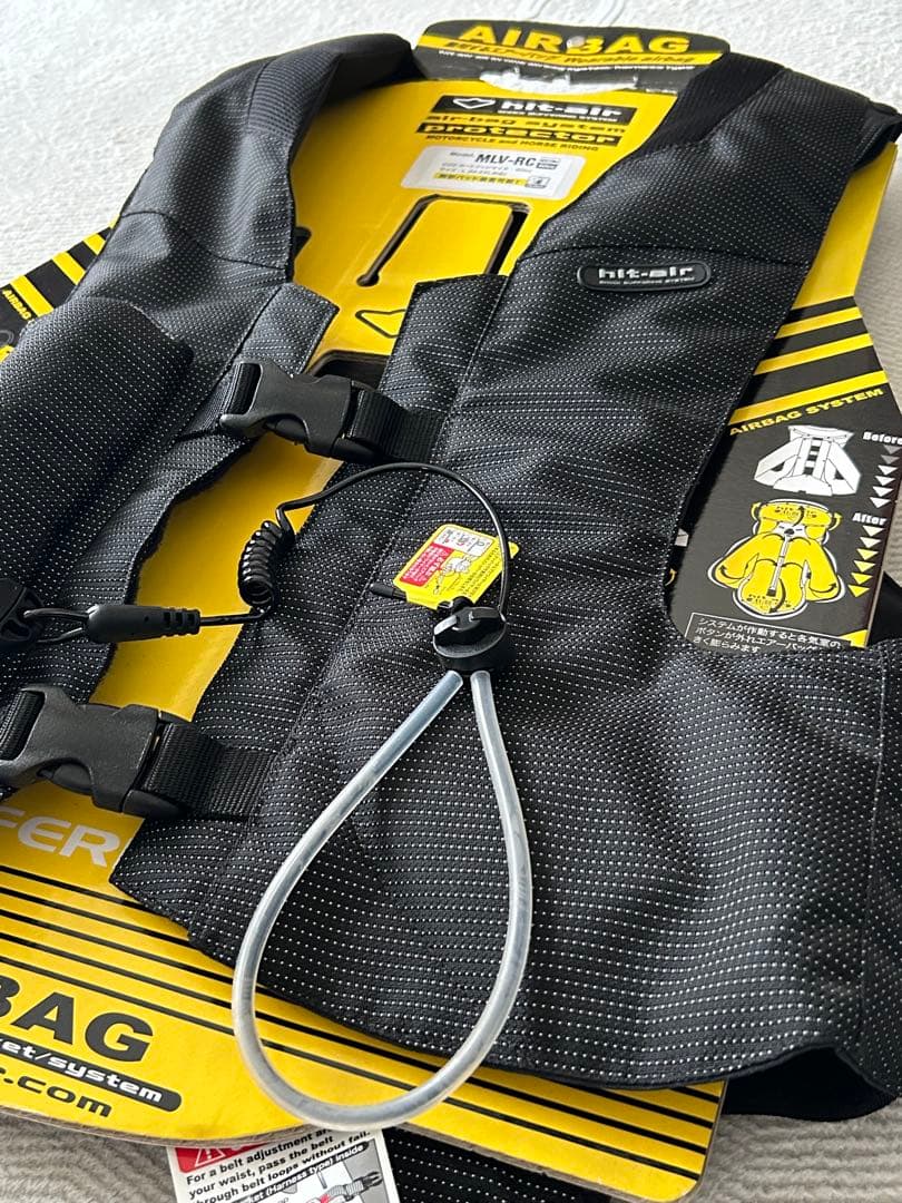 hit-air MLX-RE3 ブラック/イエロー ライフジャケット