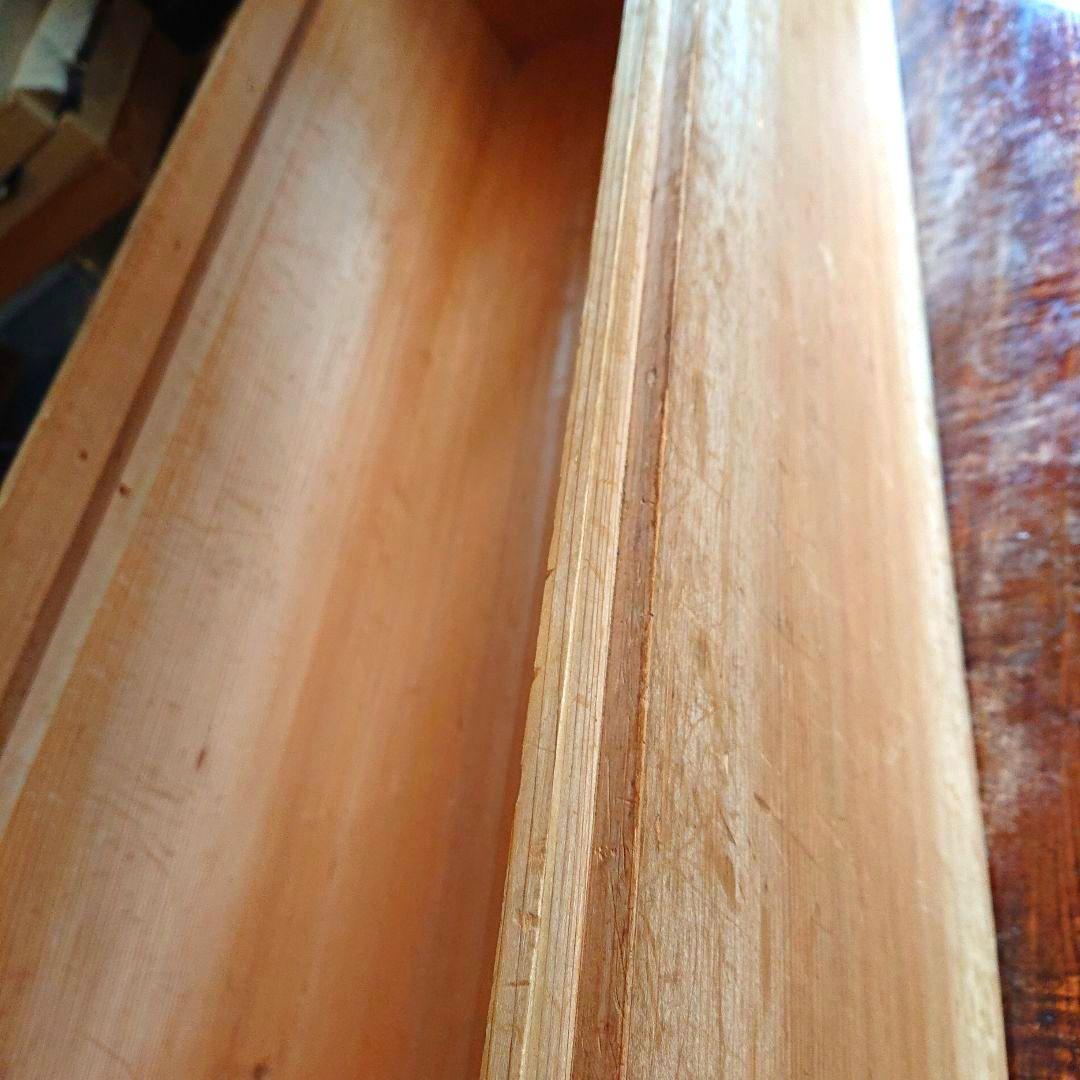 今月中の値下げです！骨董 総檜 軸箱