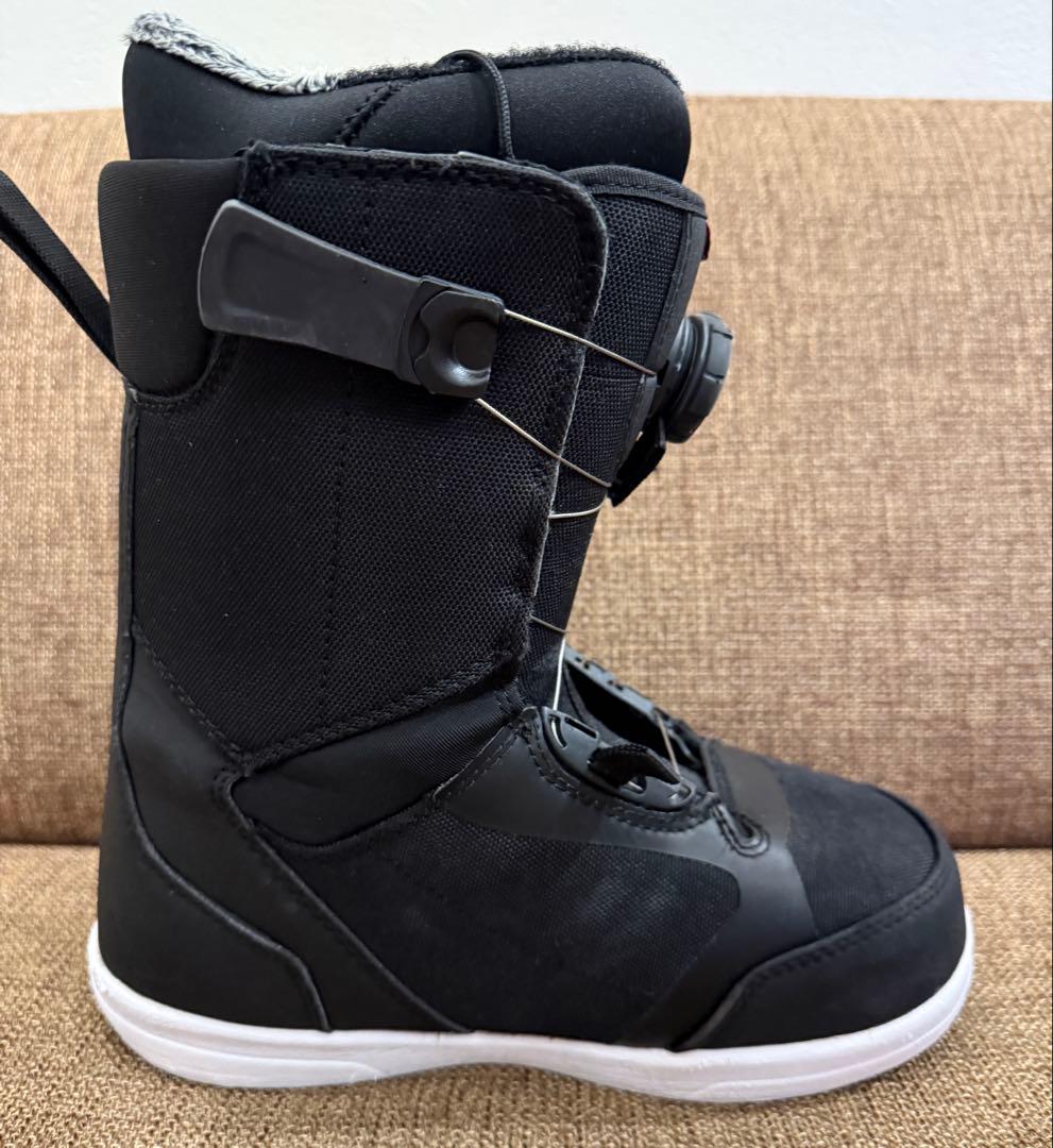 FLUX BOA スノーボードブーツ ブラック 24cm
