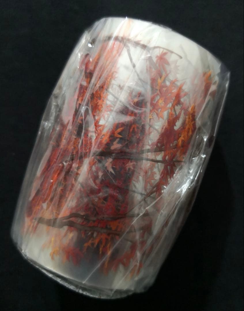 【8722】海外　マステ　5m巻売り　PETマスキングテープ　楓　秋