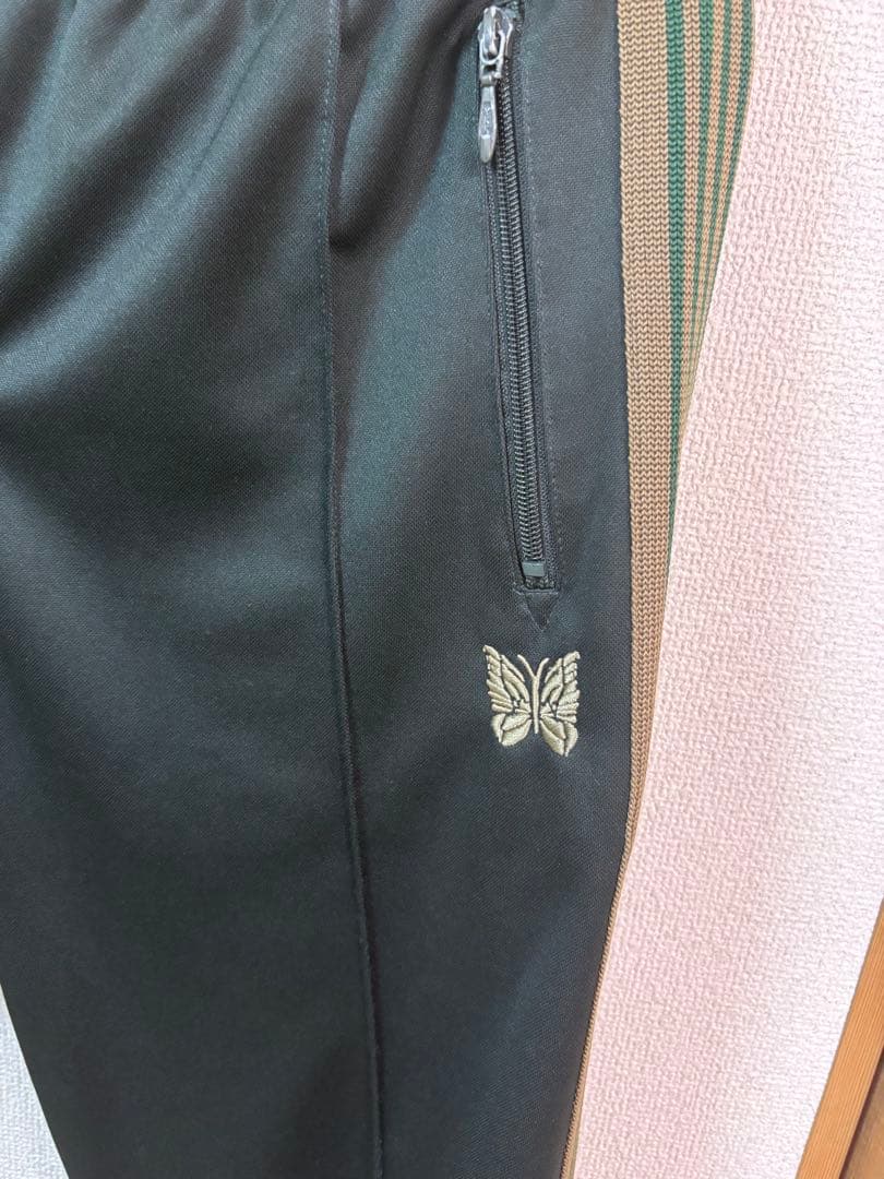 【超美品】　【希少】　needles ダークグリーン　トラックパンツ