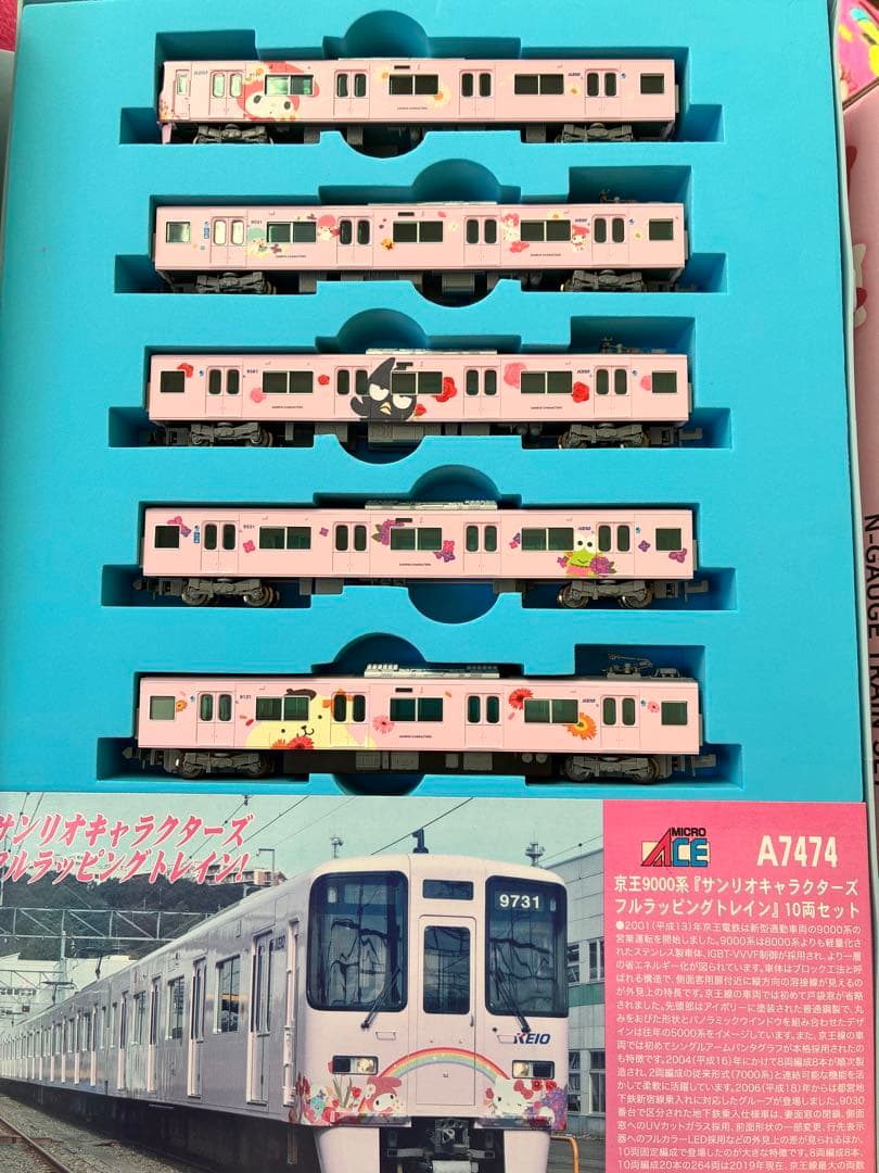 T*D様 京王9000系 『サンリオキャラクターズフルラッピングトレイン』10両