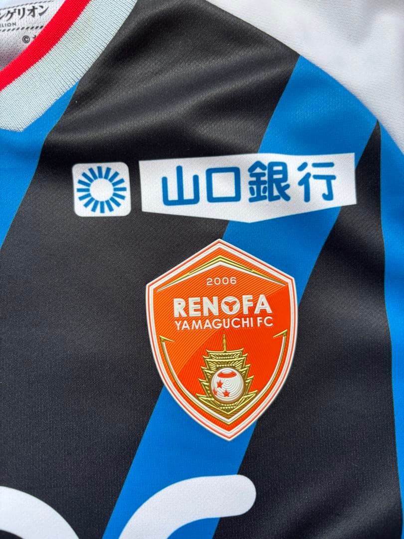 2025 レノファ山口 まちじゅうエヴァンゲリオン コラボユニフォーム Lサイズ