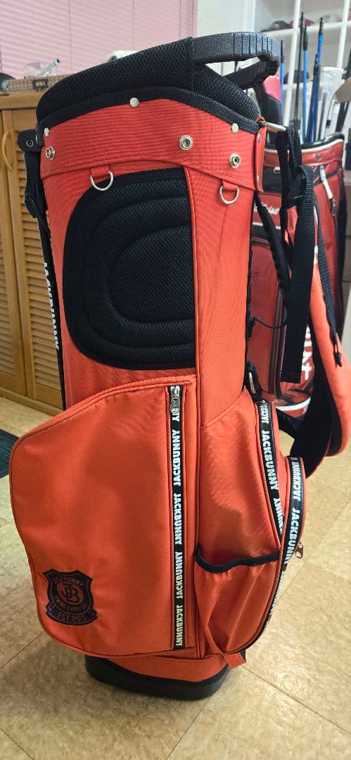 JACK BUNNY ゴルフバッグ オレンジ