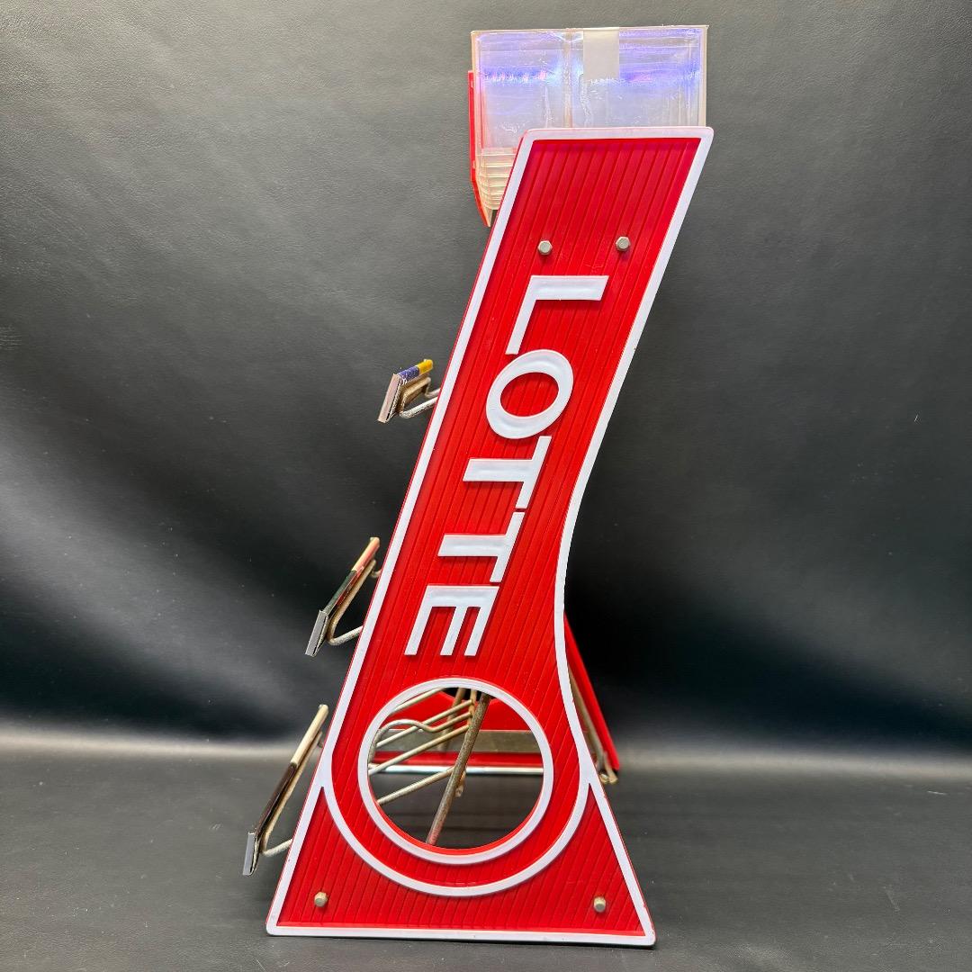 ◉※後右棚c1001 昭和レトロ ロッテ ガム ディスプレイスタンド 什器