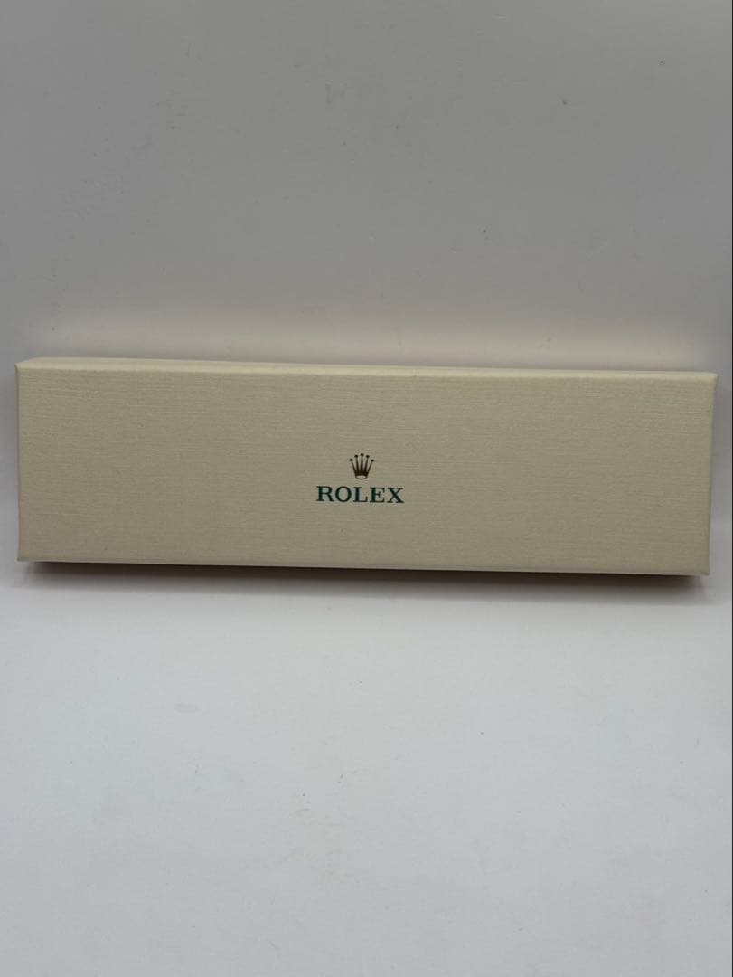 ROLEX 緑色 ボールペン 専用ケース付き