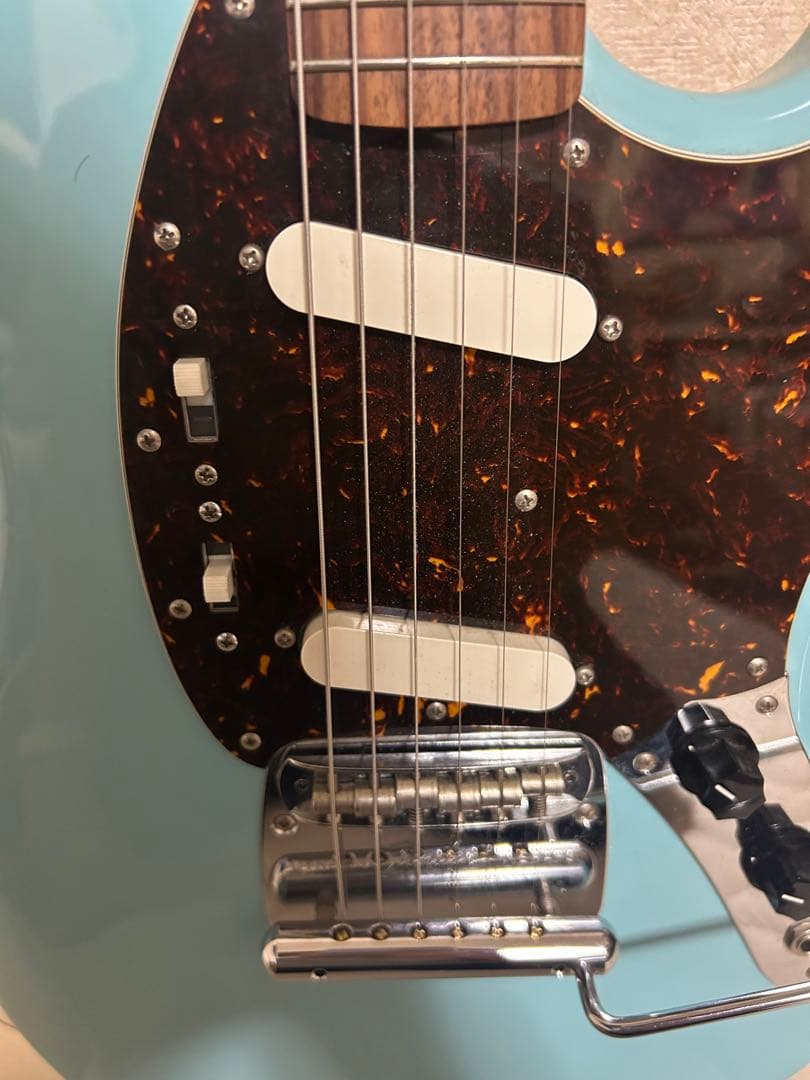 ギター Fender japan Mustang Sonic Blue