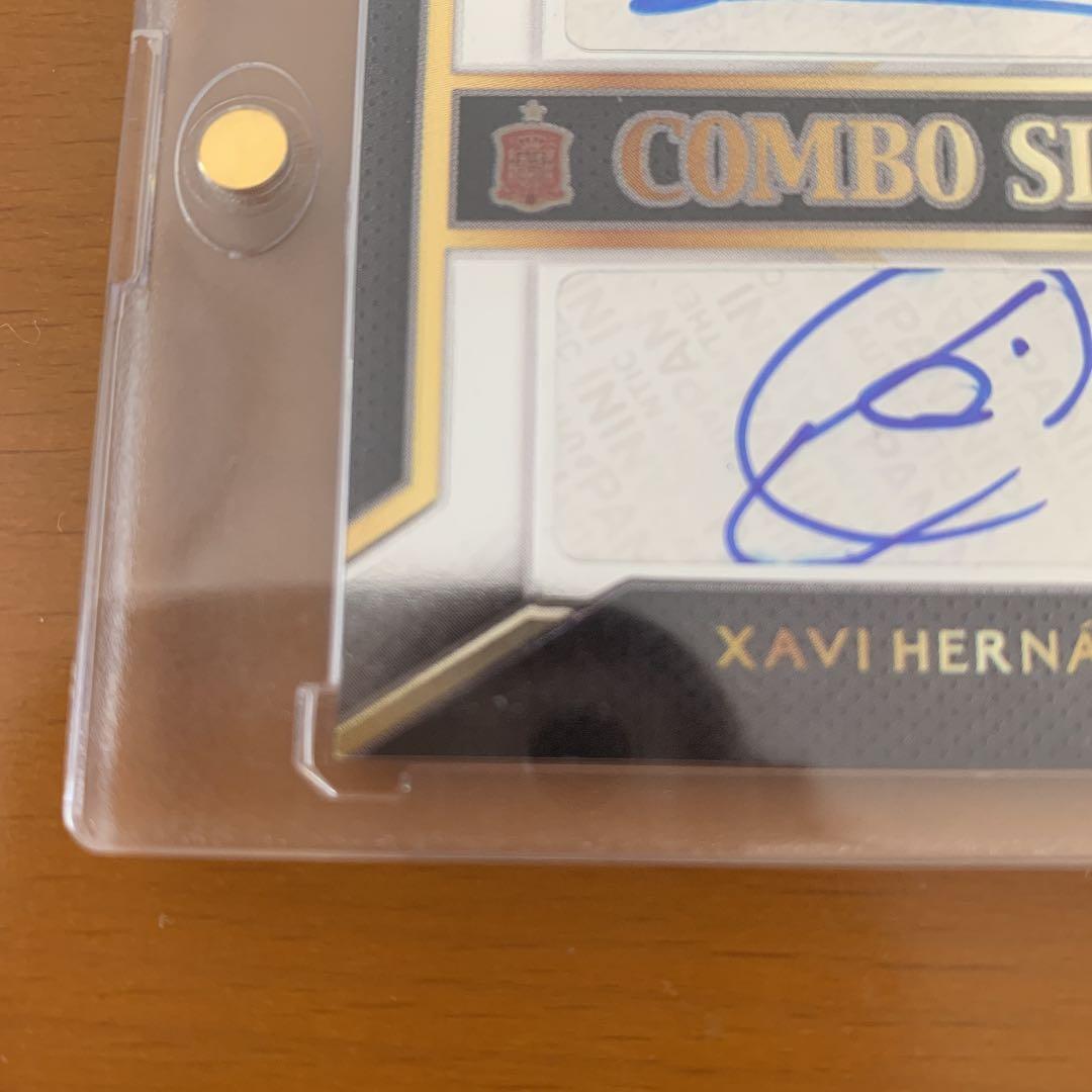 祝EURO優勝　ジャビアロンソ、シャビヘルナンデス　25枚限定　コンボサイン