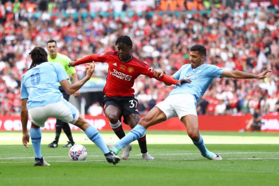 マンチェスターユナイテッド　ユニフォーム　メイヌー　FAカップ　23/24（H）