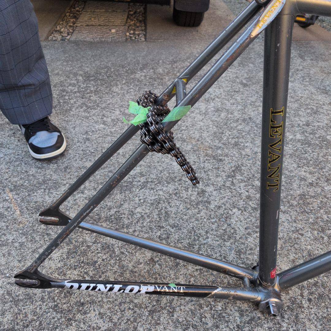 LEVANT　njs ピスト　フレームセット　bb付き