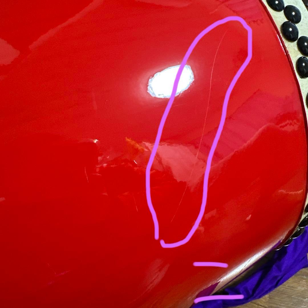 エイサー太鼓　36㎝　ケース込み