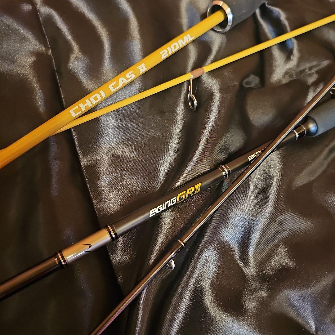 激アツ！初心者必見！エギングロッド　リール【新品】　peライン【新品】2セット