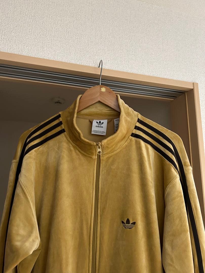 ウォーキング・ランニングウェア adidas BECKENBAUER VELOUR TRACKTOP