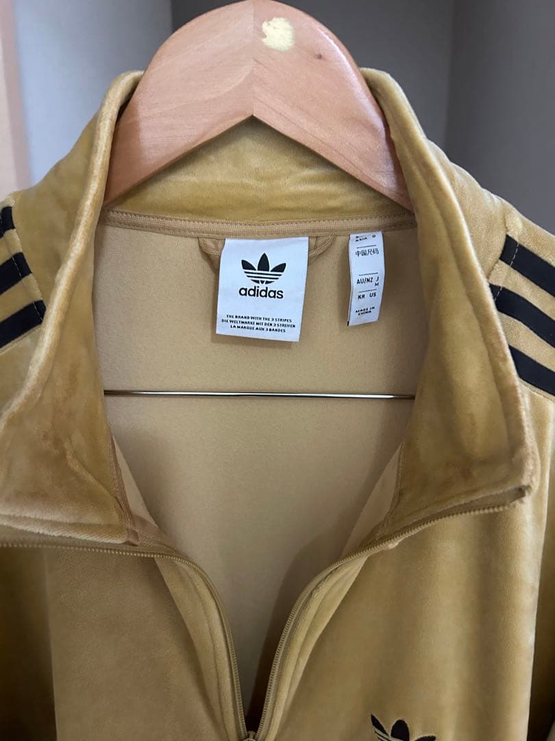 ウォーキング・ランニングウェア adidas BECKENBAUER VELOUR TRACKTOP