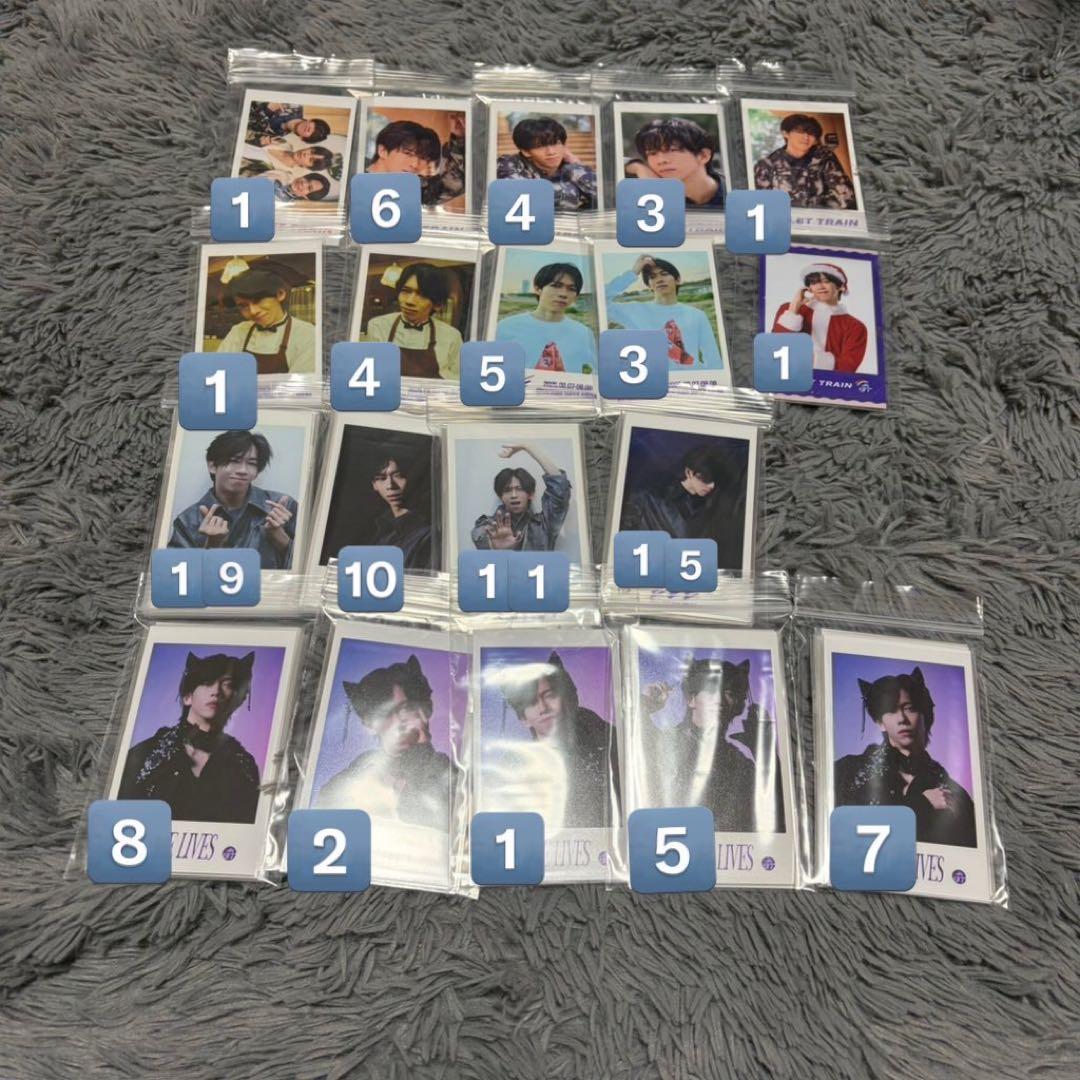 【バラ売り可】超特急 リョウガ ミニフォト まとめ売り