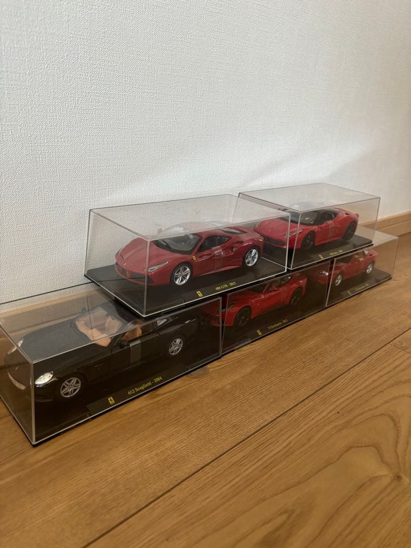 デアゴスティーニ　ケース未開封1/24フェラーリコレクション　31台分