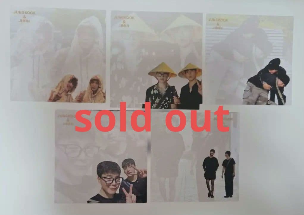 BTS グクミン　イゲ マジャ シーズン2 メモ帳 5種類セット