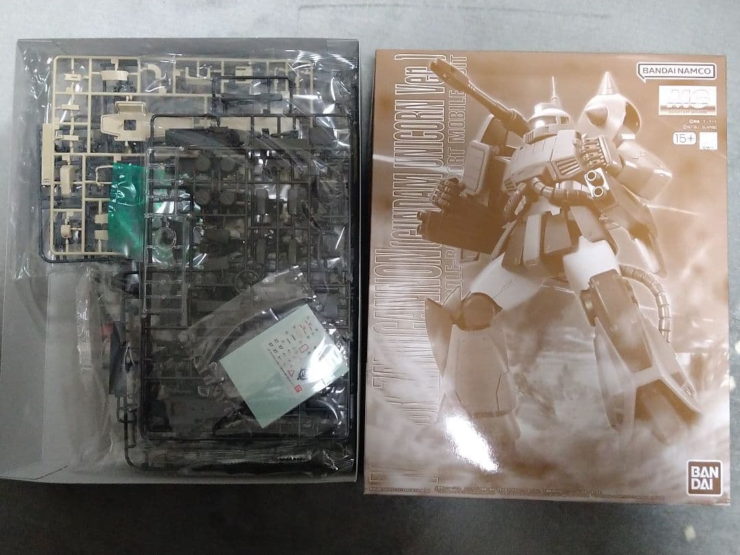 未組立 MG マラサイ ザクキャノン ガンプラ