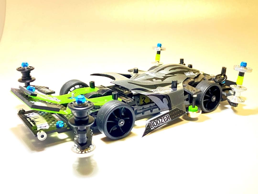 ミニ四駆完成品　MSフレキ　サンダーショットJr.