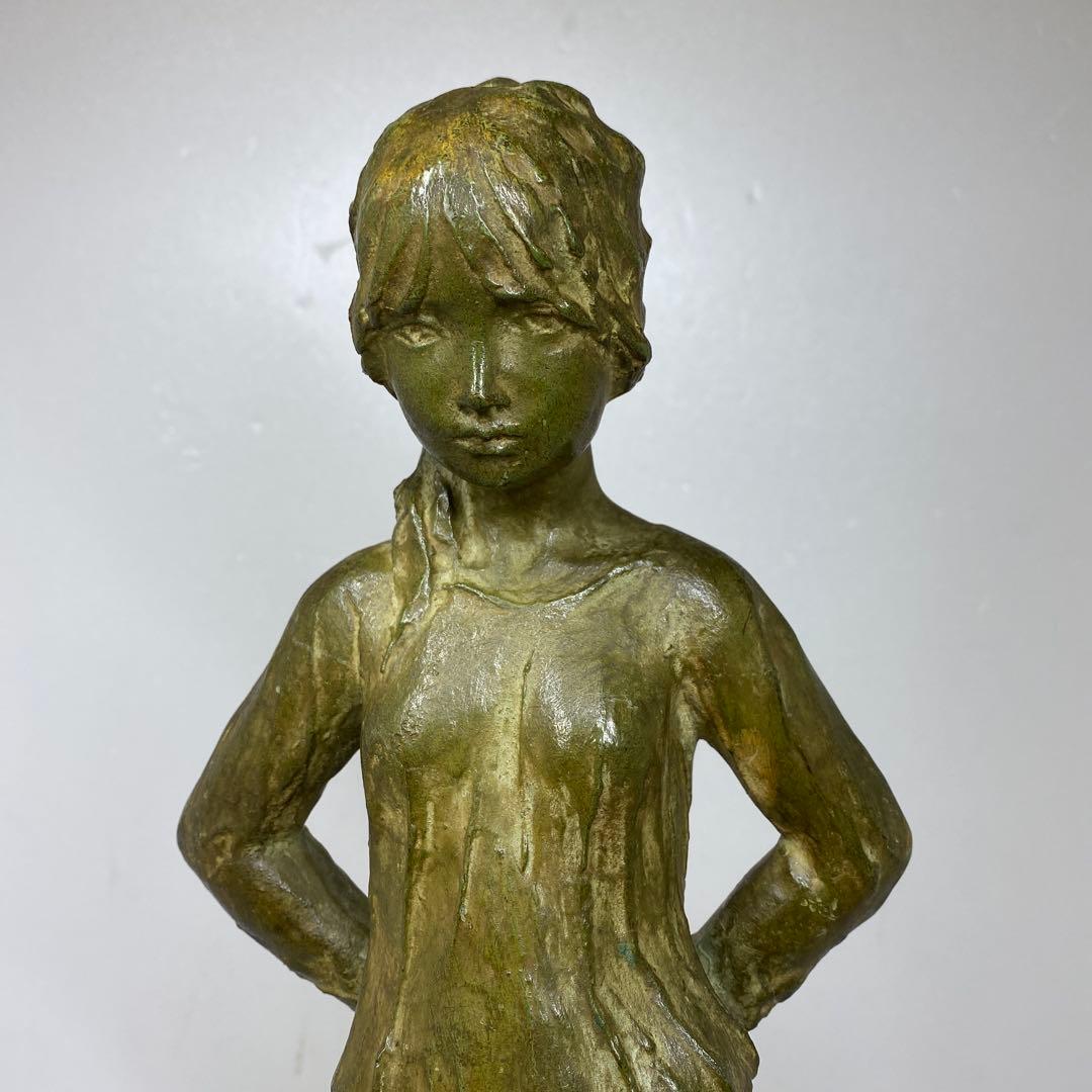 高野佳昌　ブロンズ　高さ約47.4㎝　トニエ　東さ7-0809☆2F