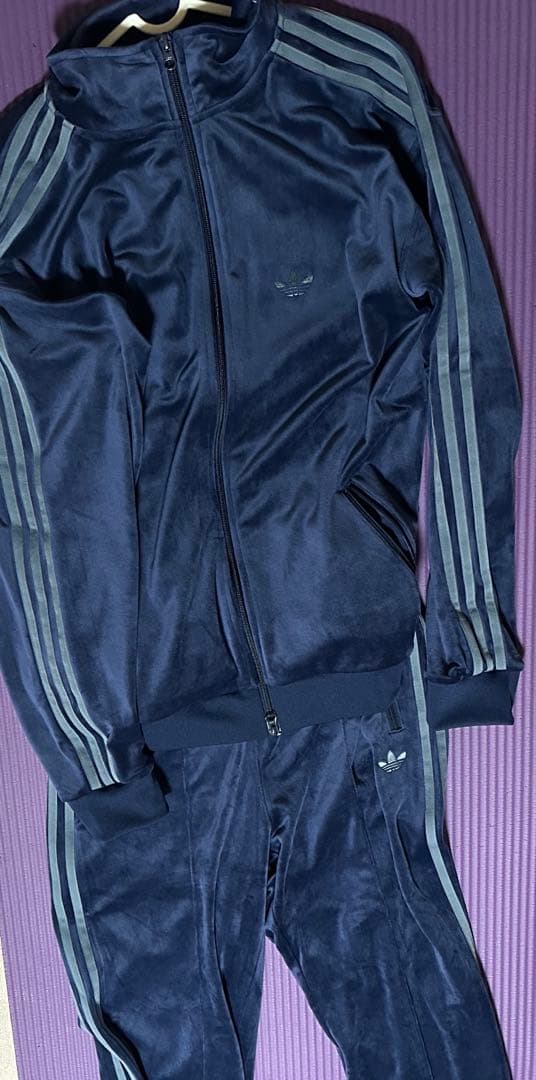 【BE:FIRST着用】adidas ベロア上下セットアップ