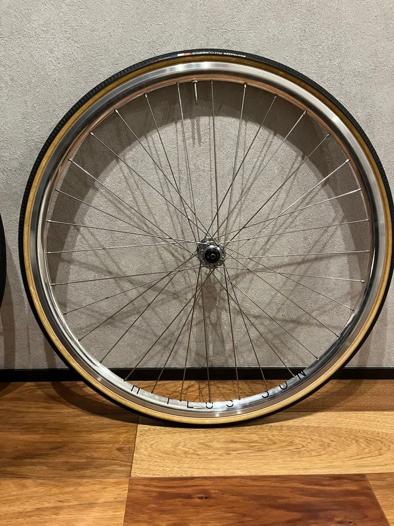 H PLUS SON 700C ホイールセット ブルーラグ BLUE LUG