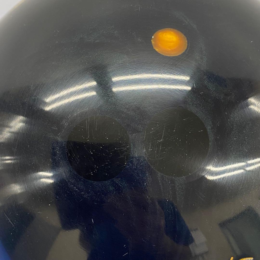プラグ済み Dark PhysiX 15P Storm ボウリング ボール 中古