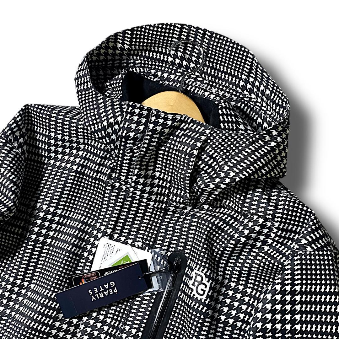 5 定価6.6万 パーリーゲイツ 千鳥格子柄 スノーウエア ジャケット スノボ