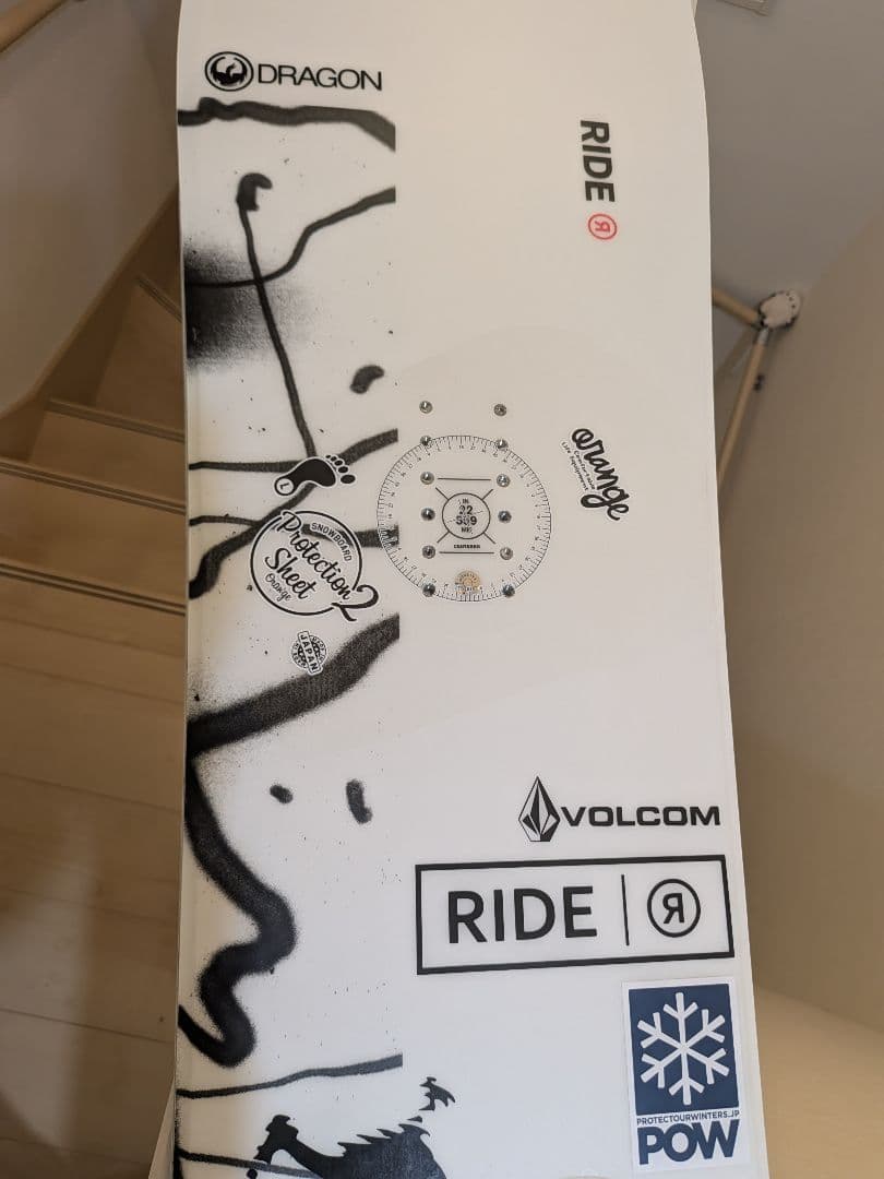 【超美品】23/24 RIDE WARPIG 151 マジックボード