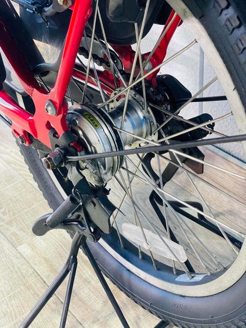 2993ヤマハ8.7アンペア3人乗り対応20インチ子供乗せ　電動アシスト自転車