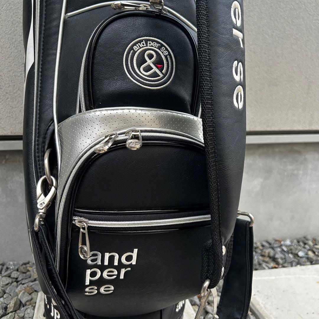 and per se★アンパスィ ゴルフ 9.5型 エナメル プロモデル